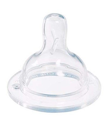 2 TÉTINES COL LARGE MATERNITY SILICONE 3 VITESSES T2*2