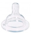 2 TÉTINES COL LARGE MATERNITY SILICONE BOUILLIE T3*2
