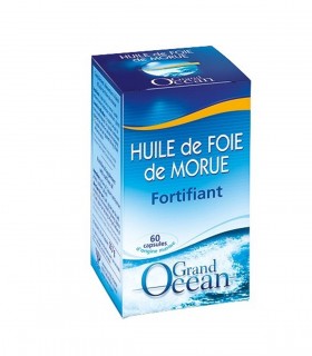 HUILE DE FOIE DE MORUE 60 CAPSULES