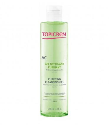 AC GEL NETTOYANT PURIFIANT PEAUX MIXTES A GRASSES 200ML