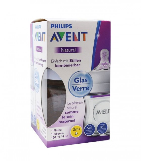 Philips Avent Kit biberon Natural verre 