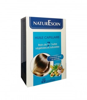 HUILE CAPILLAIRE BAIN DE 7 HUILES CHEVEUX SECS & ABIMÉS 125ML