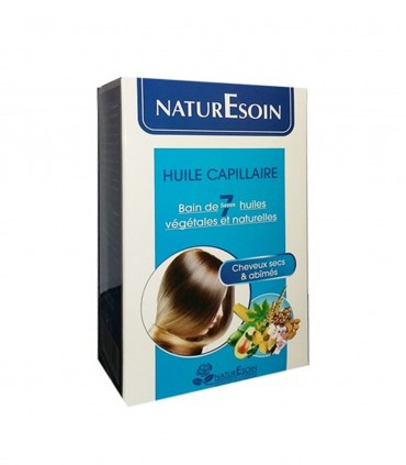 HUILE CAPILLAIRE BAIN DE 7 HUILES CHEVEUX SECS & ABIMÉS 125ML