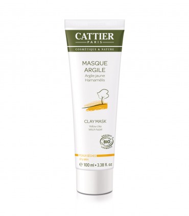 MASQUE A L'ARGILE JAUNE 100 ML