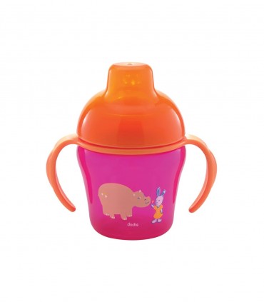 TASSE D'APPRENTISSAGE 200ML ROSE 6 MOIS+