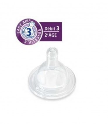 TÉTINE EVOLUTION+ 3 VITESSES DÉBIT 3 EMBOUT LARGE ET ROND