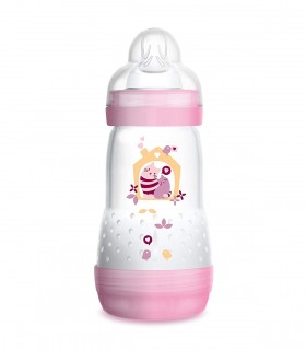 BIBERON EASY START ANTI COLIQUE ROSE 260ML