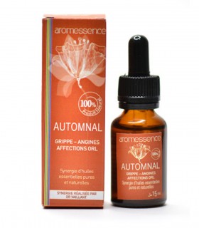 AROMESSENCE AUTOMNAL GRIPPE À AFFECTIONS ORL À ANGINES 15ML