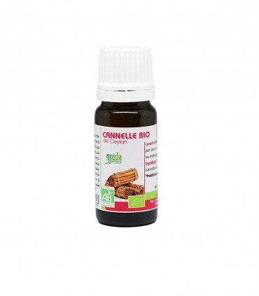 HUILE ESSENTIELLE DE CANNELLE DE CEYLAN ÉCORCE 10ML