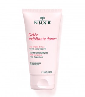 GELEE EXFOLIANTE DOUCE AUX PÉTALES DE ROSE 75ML VISAGE - PEAUX SENSIBLES