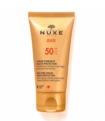 NUXE SUN CRÈME FONDANTE HAUTE PROTECTION SPF 50 AUX FLEURS D'EAU ET DE SOLEIL 50 ML