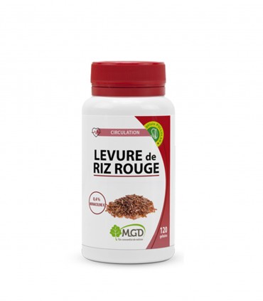 MGD LEVURE DE RIZ ROUGE 120 GÉLULES