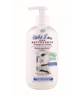 BÉBÉ LOU EAU NETTOYANTE VISAGE ET CORPS BIO 500ML