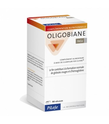 OLIGOBIANE FER CUIVRE 90 GÉLULES