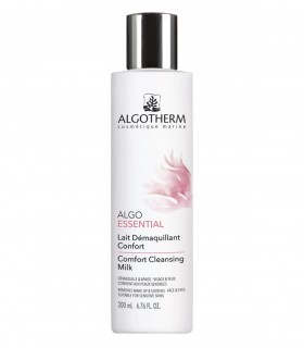 DESTOCKAGE ALGOESSENTIAL LAIT DÉMAQUILLANT CONFORT 200ML EXP 04/2021