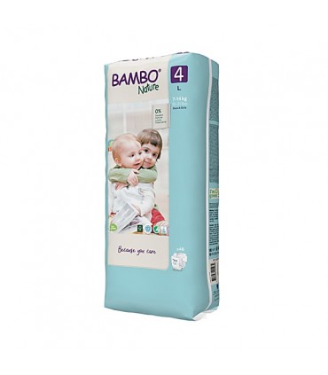 BAMBO NATURE COUCHES T4  7-14 KG / 48 COUCHES