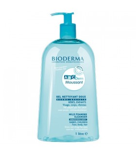 ABCDERM GEL NETTOYANT MOUSSANT DOUX 1L