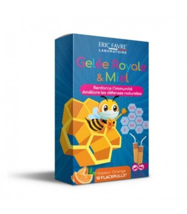 ERIC FAVRE GELEE ROYALE ET MIEL ENFANTS 10 FLACKPULLS