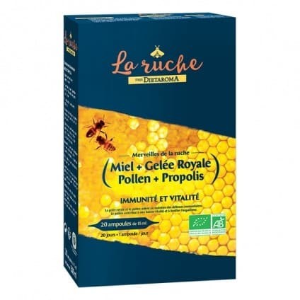 Miel Bio - Gelée Royale - Pollen - Propolis - Cire D'Abeille