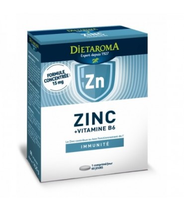 ZINC & VITAMINES B VITALITÉ 60 GÉLULES
