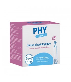 PHY SÉRUM PHYSIOLOGIQUE GILBERT 20*5ML