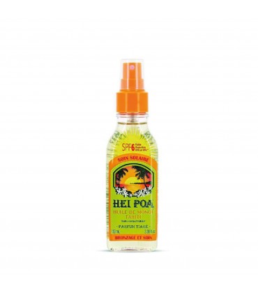 HUILE DE MONOÏ TIARÉ SPF6, FAIBLE PROTECTION, 100 ML