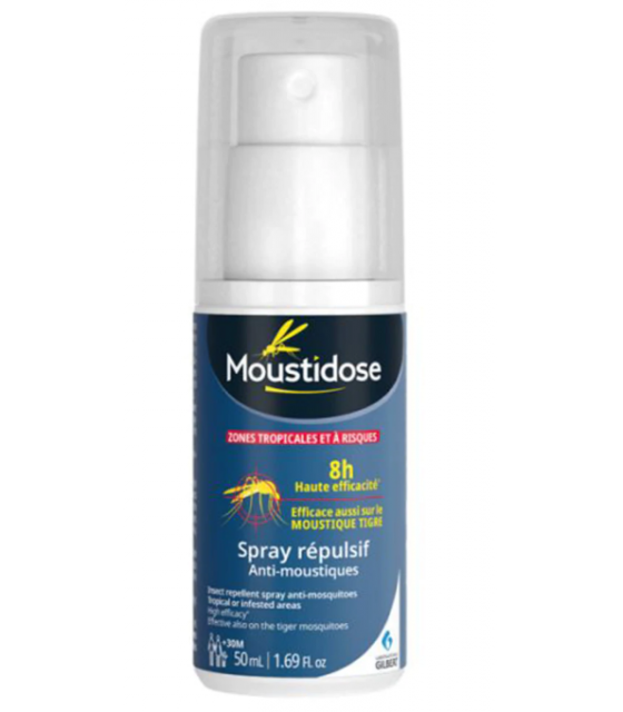 Anti-Moustique Spray Haute Efficacité Zone Tropicales Et À Risques  Parasidose MOUSTIDOSE : le spray de 100mL à Prix Carrefour