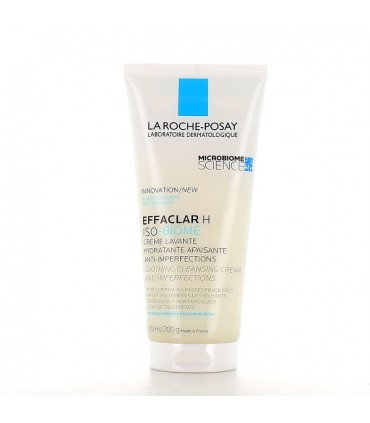 EFFACLAR H CRÈME LAVANTE HYDRATANTE DERMO-APAISANTE 200 ML