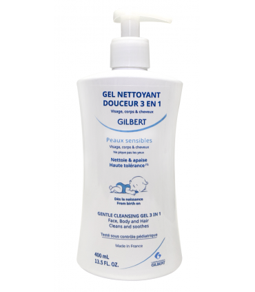 GILBERT GEL NETTOYANT DOUCEUR 3 EN 1 400ML