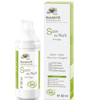 BIOKARITÉ SOIN DE NUIT ANTI-ÂGE 30ML