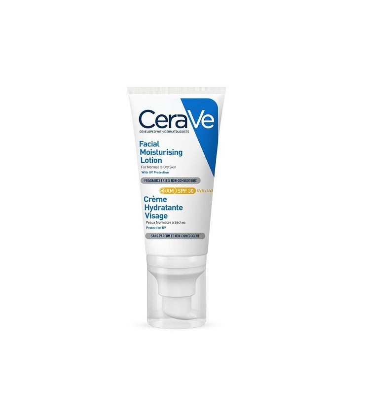 Cerave CrÈme Hydratante Visage Peaux Normales A Seches Spf 30 52ml 4711