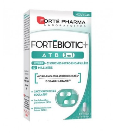 FORTEBIOTIC+ ATB 2EN1 10 GELULES