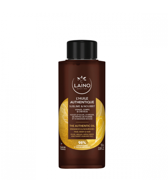 Huile d'argan bio pure Visage, corps & cheveux Laino