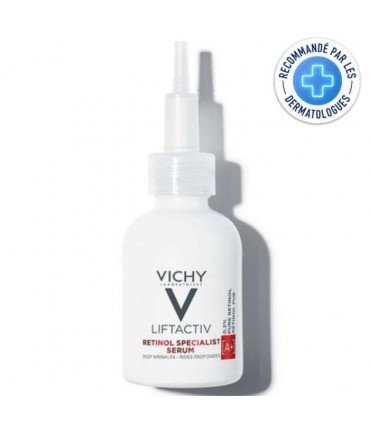 LIFTACTIV RETINOL SERUM SOIN ANTI RIDES TOUS TYPES DE PEAUX 30 ML