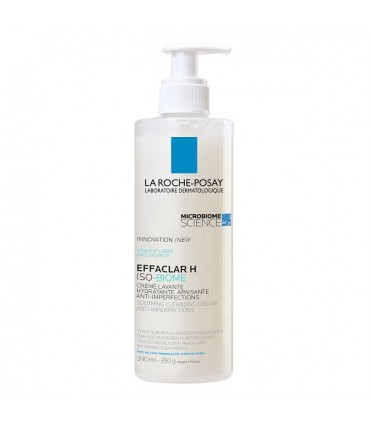 EFFACLAR H CRÈME LAVANTE HYDRATANTE DERMO-APAISANTE 400 ML